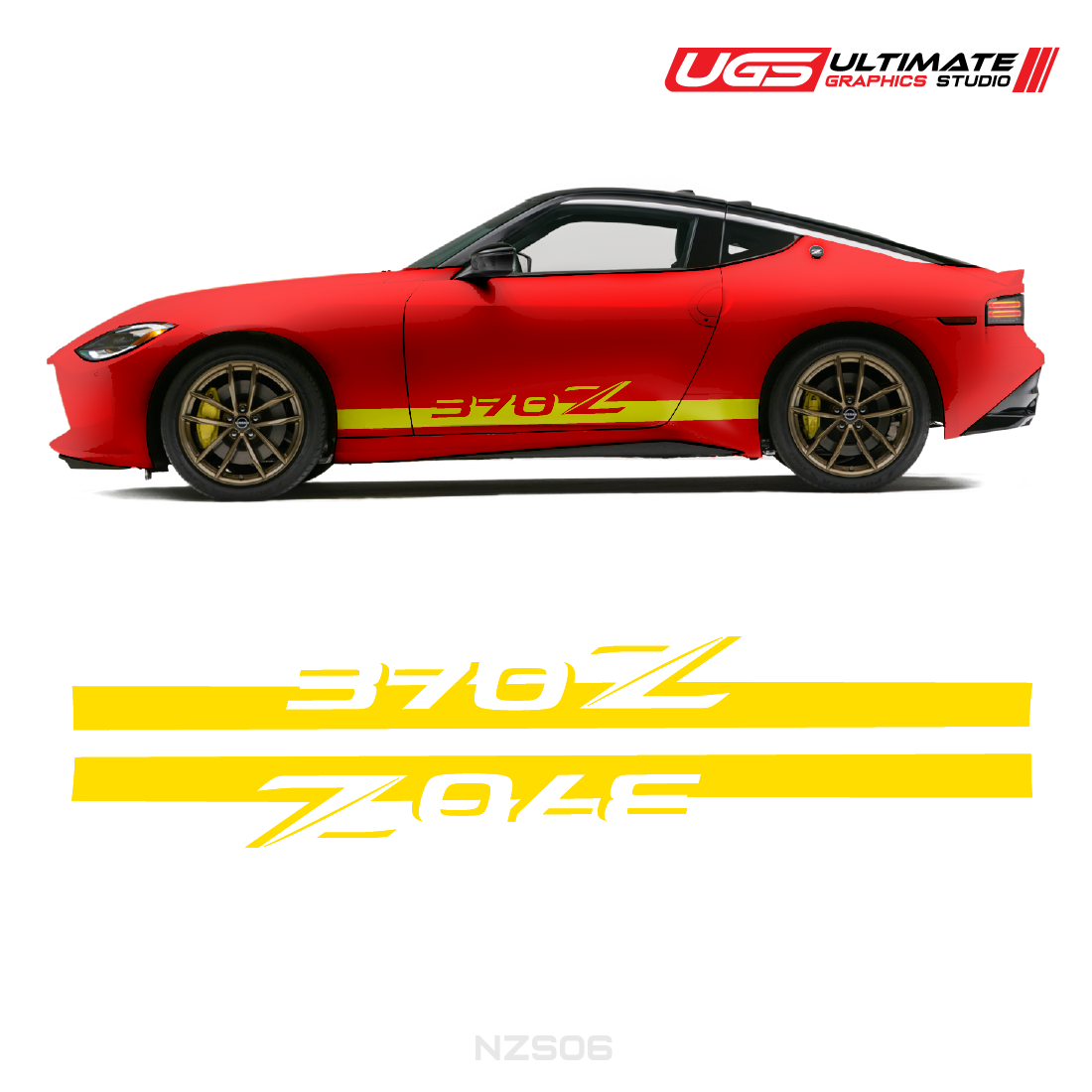 Nissan 370Z Side Graphics