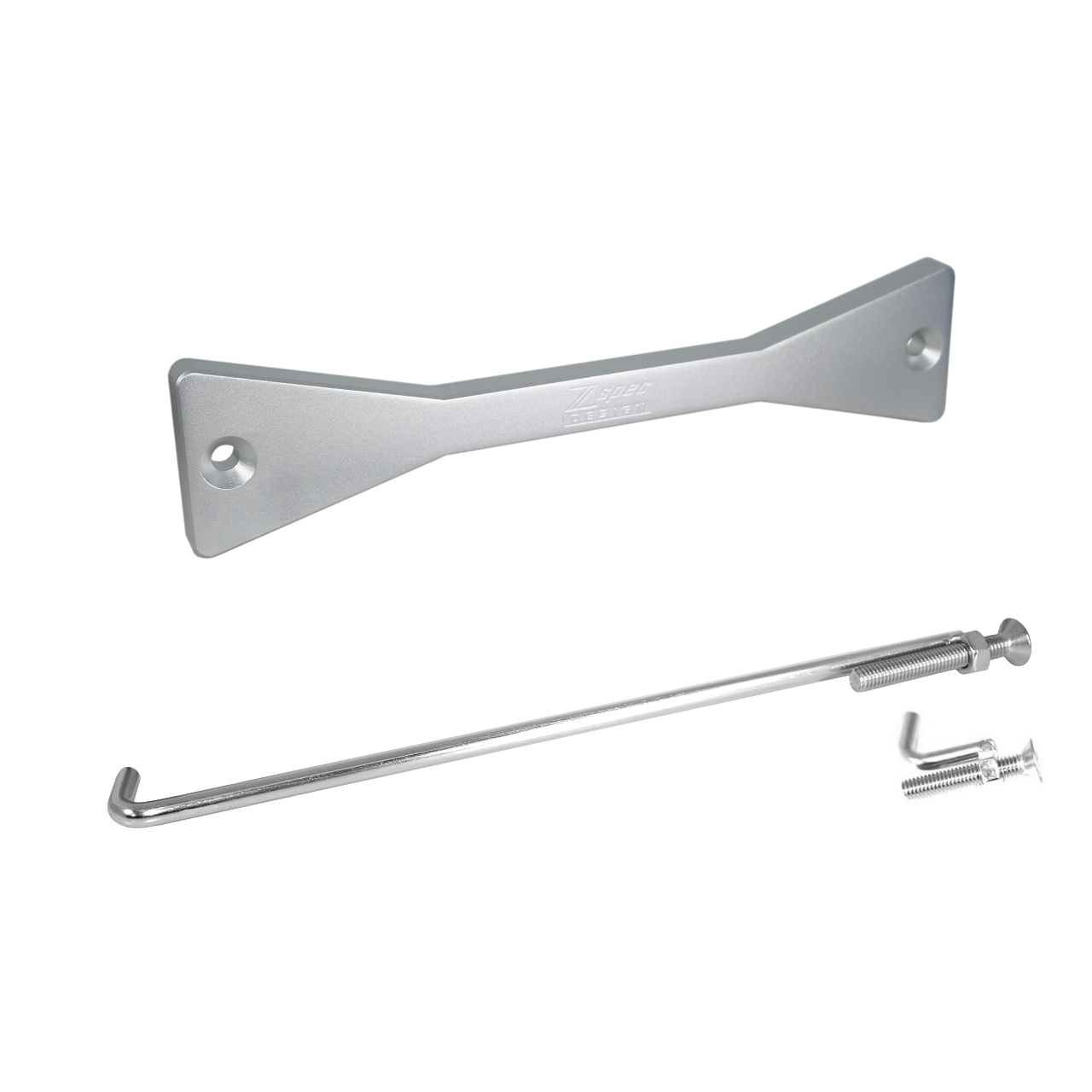 ZSPEC Battery Hold Down/Bracket for '03-09 Nissan 350z Z33, Billet w/ Stainless Hardware