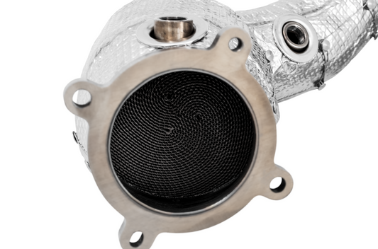 AWE Tuning Performance Downpipes for McLaren 720S (HJS 200 Cell Cats) 3010-11094