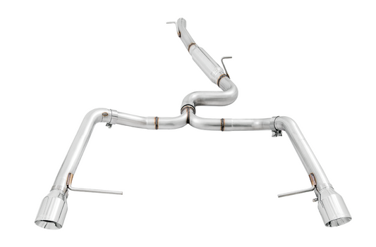 AWE Tuning Track Edition Exhaust for VW Golf Alltrack / Sportwagen 4Motion - Chrome Silver Tips 3020-32044