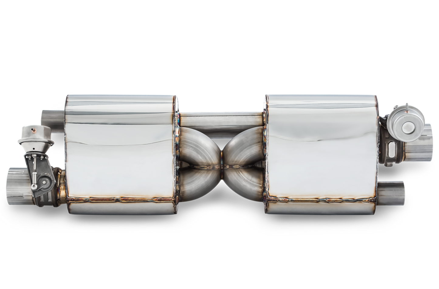 AWE Tuning SwitchPath Exhaust for 991.2 Carrera / S / GTS with PSE - Chrome Silver Tips 3025-32018