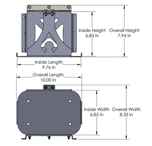 Group 34 Optima Battery REAR Mount