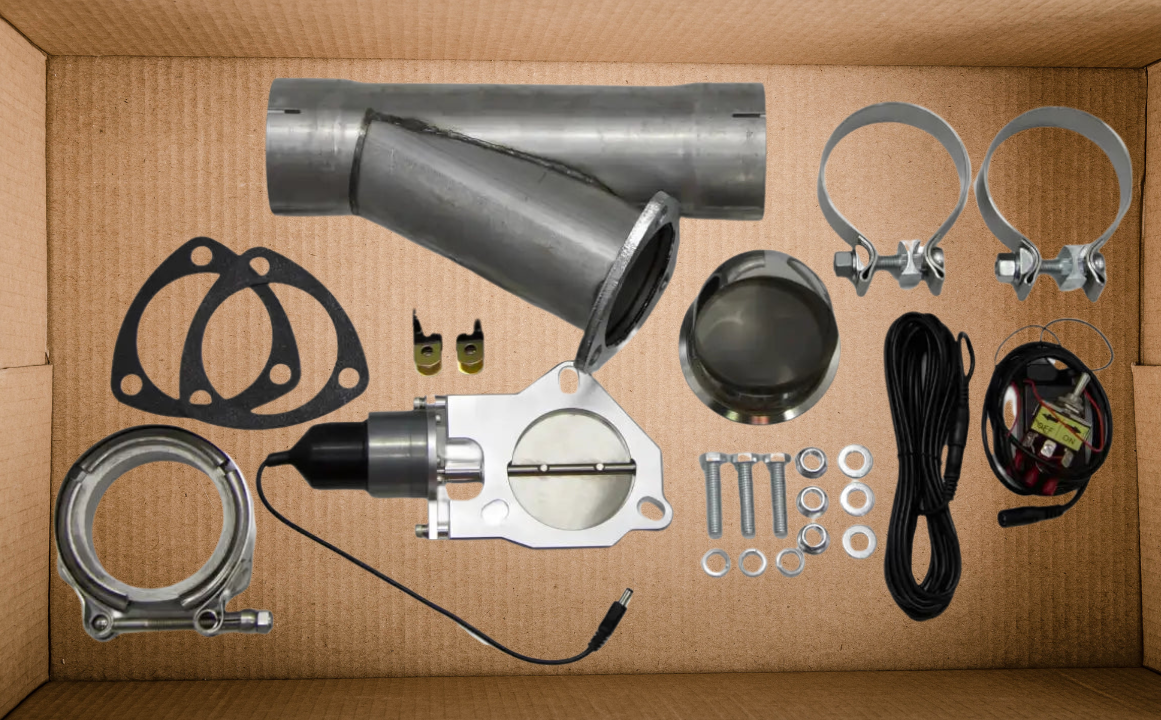 OPEN BOX – Granatelli 3-Inch Single Round Mild Steel Slip-Fit Exhaust Cutout