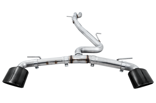AWE Tuning Track Edition Exhaust for Audi MK3 TT RS - Diamond Black RS-style Tips 3020-33062