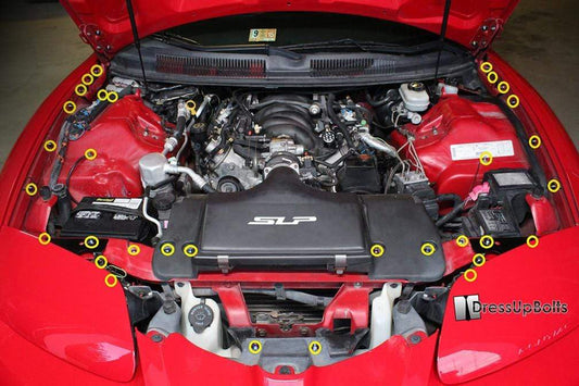 Pontiac Firebird/Trans Am (1998-2002) F-Body Titanium Engine Bay Kit