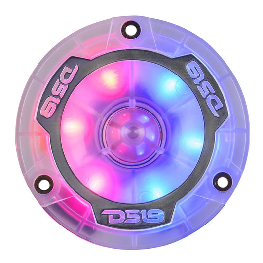 3.8” Super Bullet Tweeter with 1” Aluminum Voice Coil & Digital LED Lights