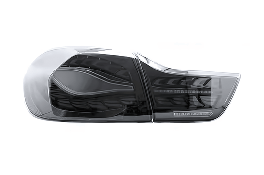 BMW F32 F36 F82 F33 F83 4 Series - Double Dragon Scale Black LED Tail lights (2013 - 2018)
