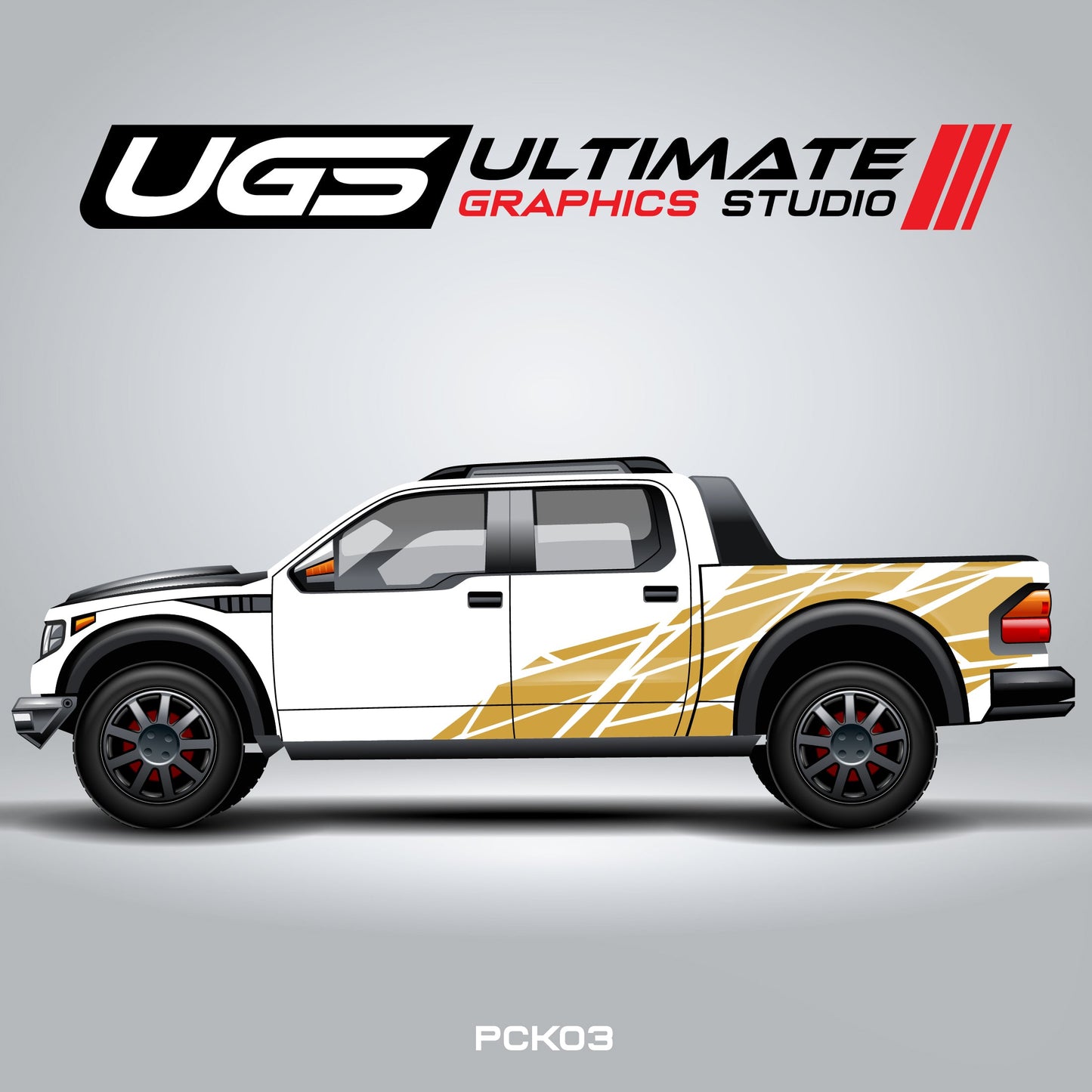 Pickup Truck Pattern Mark Graphics