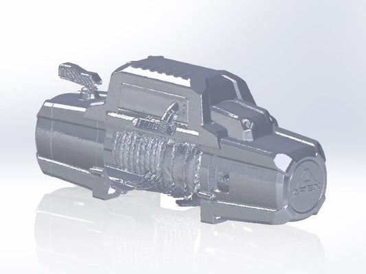 3D Scan: Badlands Apex 12,000 lb. Winch With Synthetic Rope