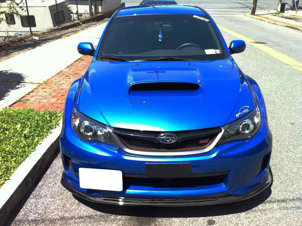 JDMuscle 11-14 WRX/STI CS Style Carbon Fiber Front Lip