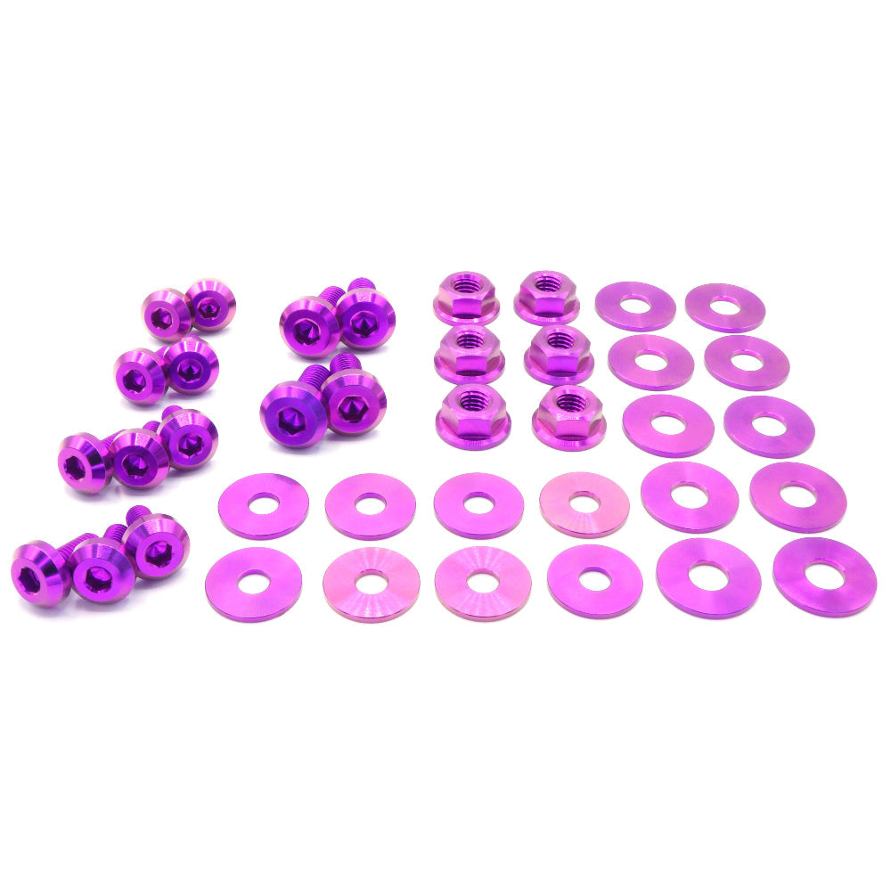 Stage 1 Titanium Hardware Engine Bay Kit - Subaru Impreza GC8 (1992-2001)