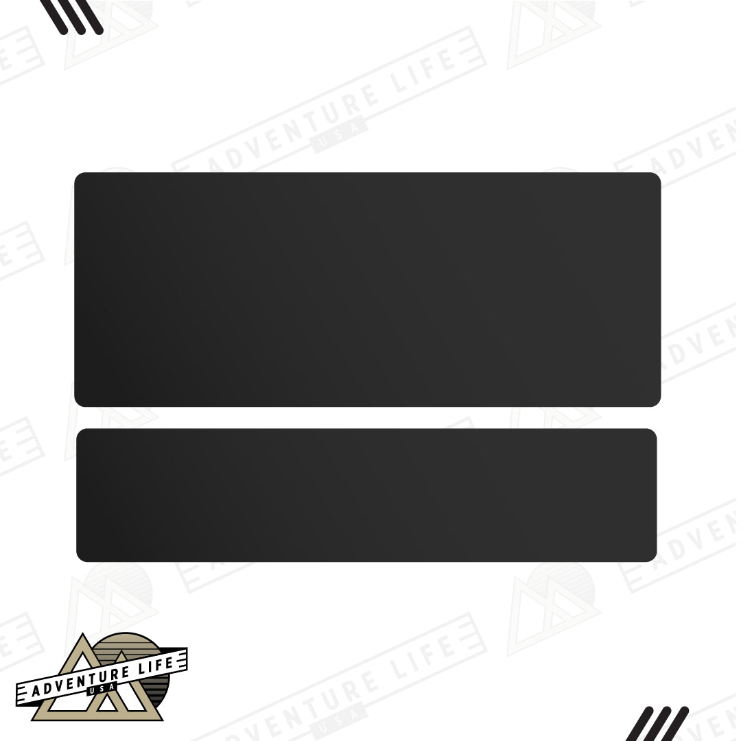 Sun Visor Decal Set – Covers OEM Warning Labels | Driver + Passenger Pair