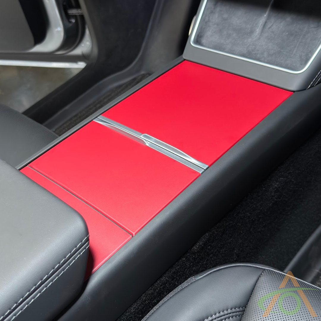 Center Console Vinyl Wrap for Refreshed Model 3 & Y