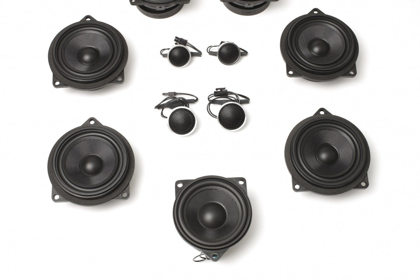BACKORDERED - SHIPS SECOND HALF OF JULY - RECOMMEND YOU ORDER NOW, LIMITED FUTURE INVENTORY - Stage One BMW Speaker Upgrade for E92 Coupe with Individual / High End Audio