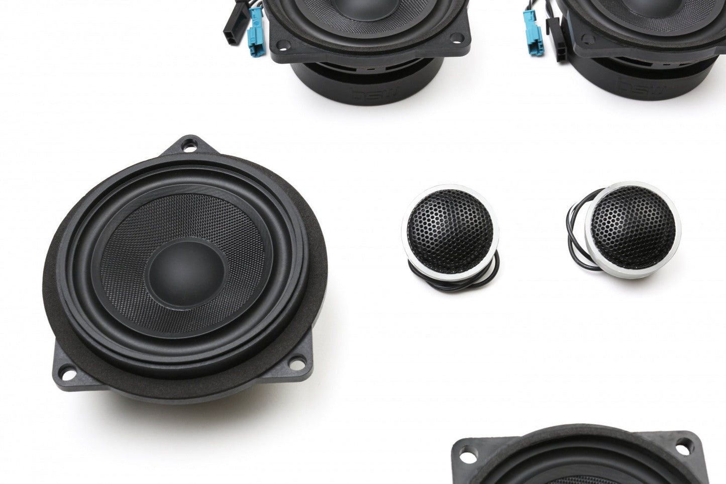 BACKORDERED - SHIPS SECOND HALF OF JULY - RECOMMEND YOU ORDER NOW, LIMITED FUTURE INVENTORY - Stage One BMW Speaker Upgrade for F30/F31/F34/F80 with Standard Hi-Fi