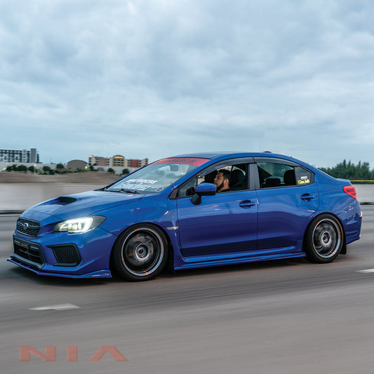 NIA Subaru WRX NIA Side Skirts Splitter Lip V2 2015-2021 WRX15-SD-V2-PRM