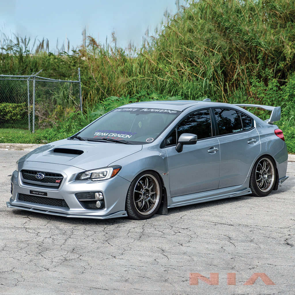 NIA Subaru WRX NIA Side Skirts Splitter Lip V2 2015-2021 WRX15-SD-V2-PRM