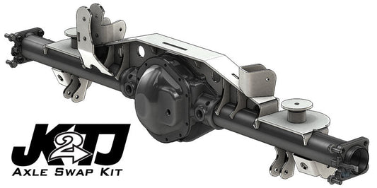JK2TJ Rear Axle Swap Kit with Truss