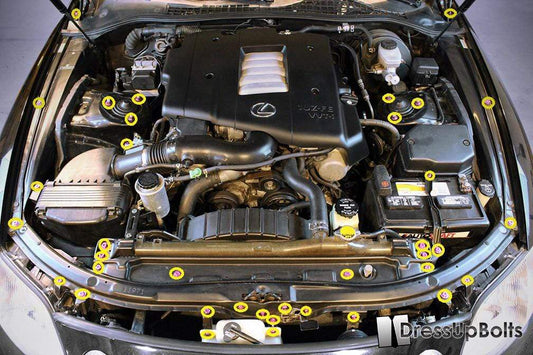Lexus SC300/SC400 (1992-2000) Titanium Engine Bay Kit