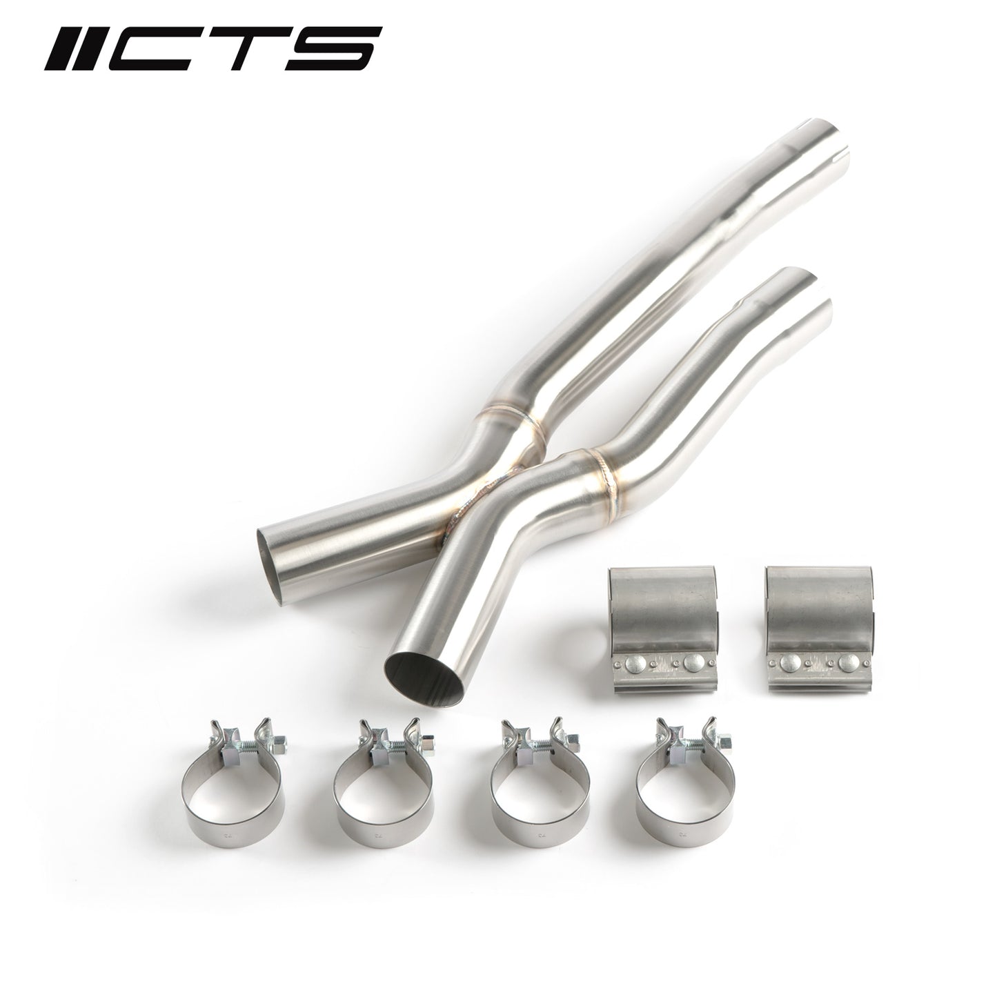 CTS Turbo BMW S58 F97/F98 X3M/X4M Resonator Delete Kit CTS-EXH-TP-0026