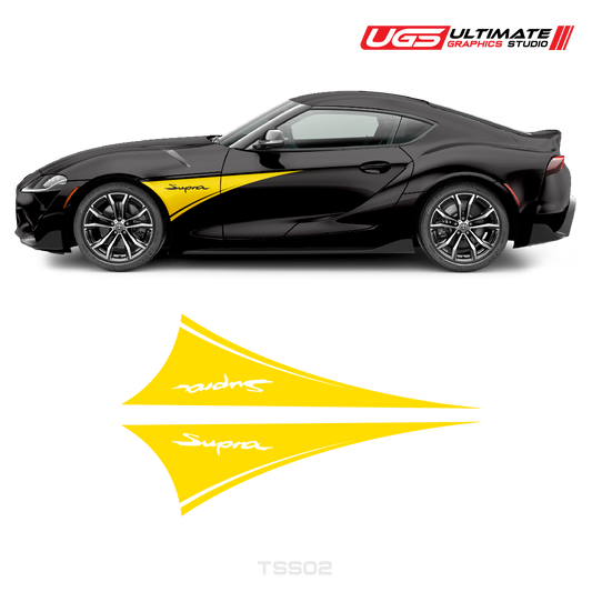 Toyota Supra Side Decal