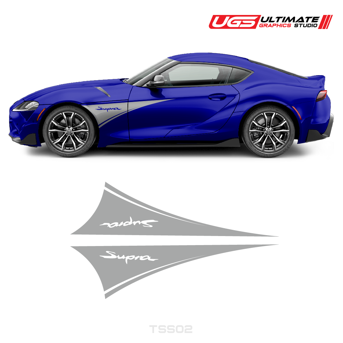 Toyota Supra Side Decal