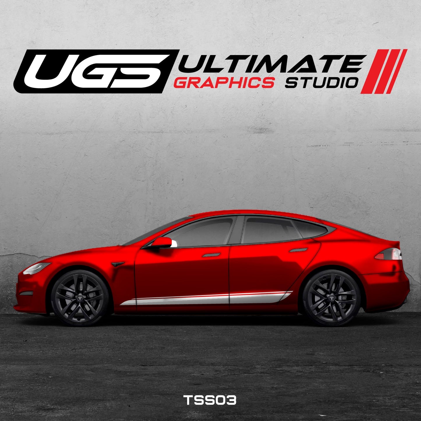 Tesla Side Graphics