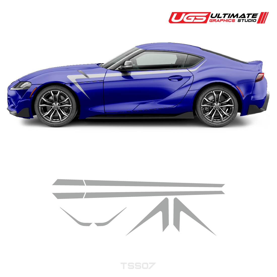 Toyota Supra Accents Graphics