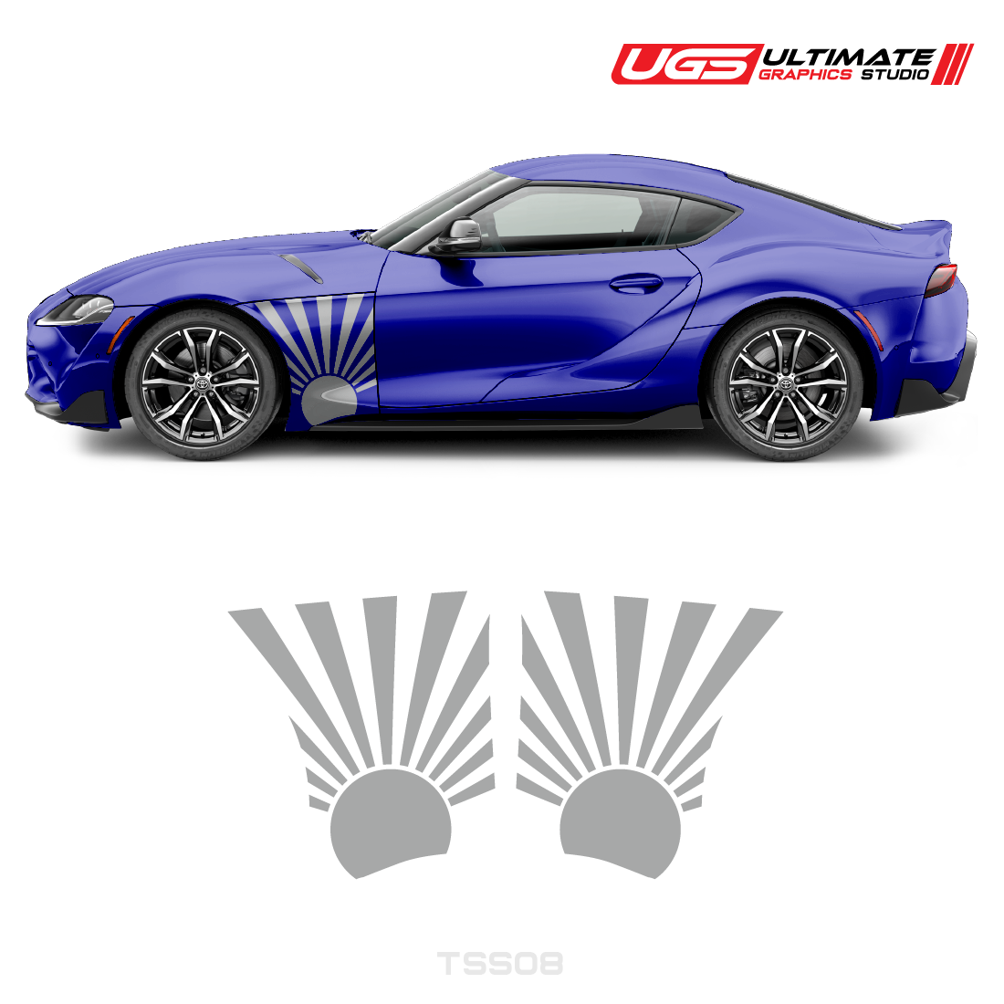 Toyota Supra Accents Graphics
