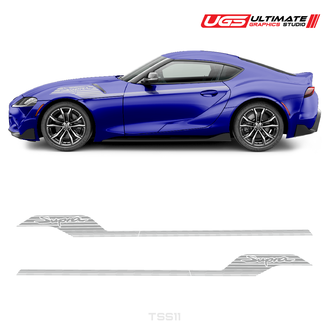 Toyota Supra side Stripes