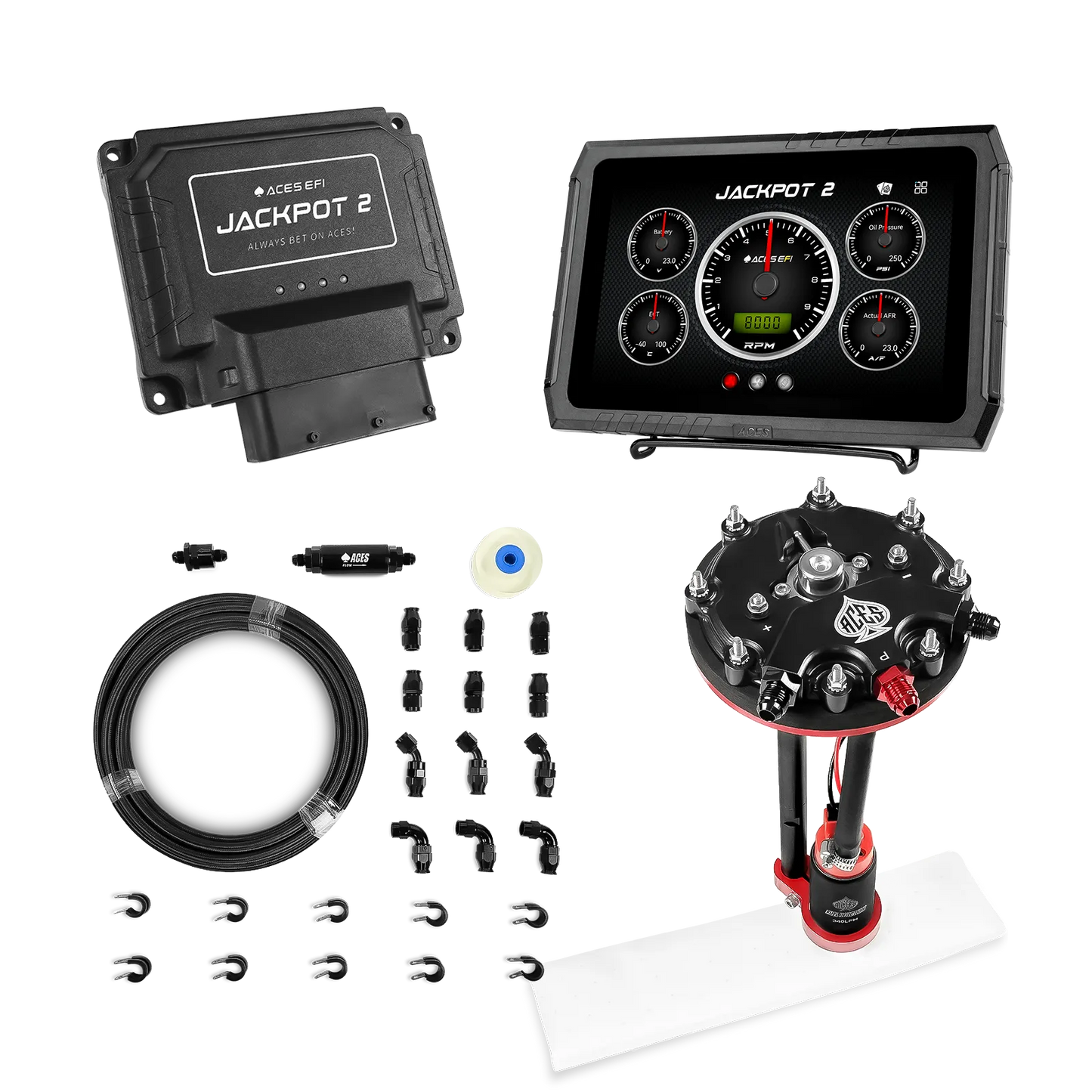Jackpot 2 Hemi EFI Fuel Kits