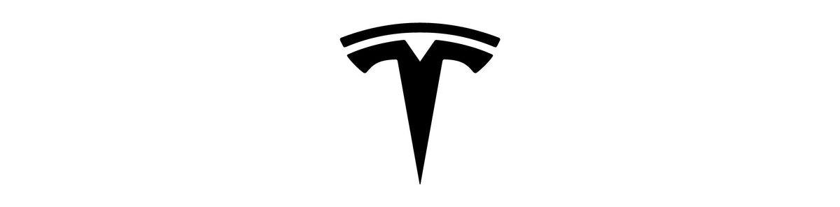 Tesla "T" Tailgate Decals For The 2023-2026 Tesla Cybertruck