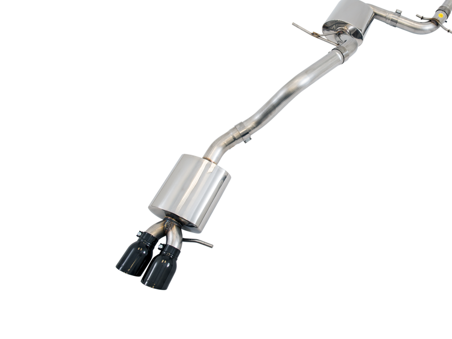 AWE Tuning Touring Edition Exhaust for MK6 Jetta 1.4T - Diamond Black Tips 3015-23056