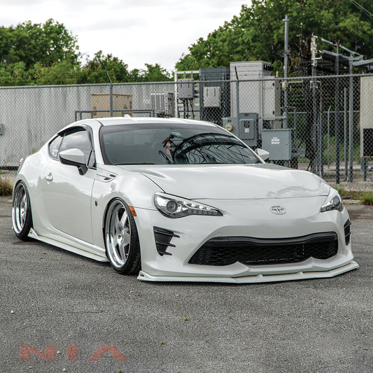 NIA Toyota 86 NIA Front Lip Splitter Kit 2017+ 86-FS-RWB