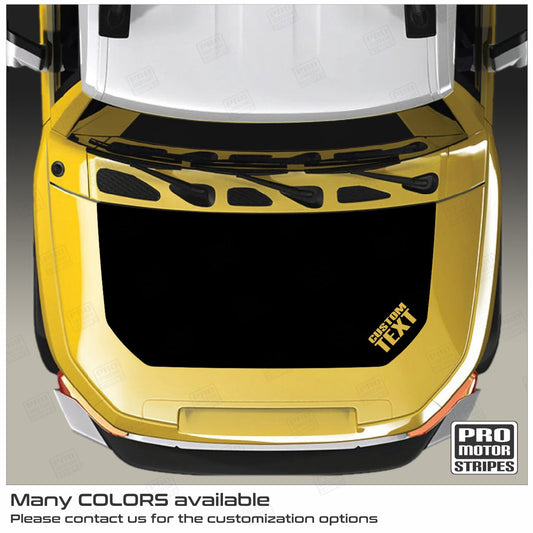 Toyota FJ Cruiser 2007-2023 Hood Accent Decals Stripes Blackout