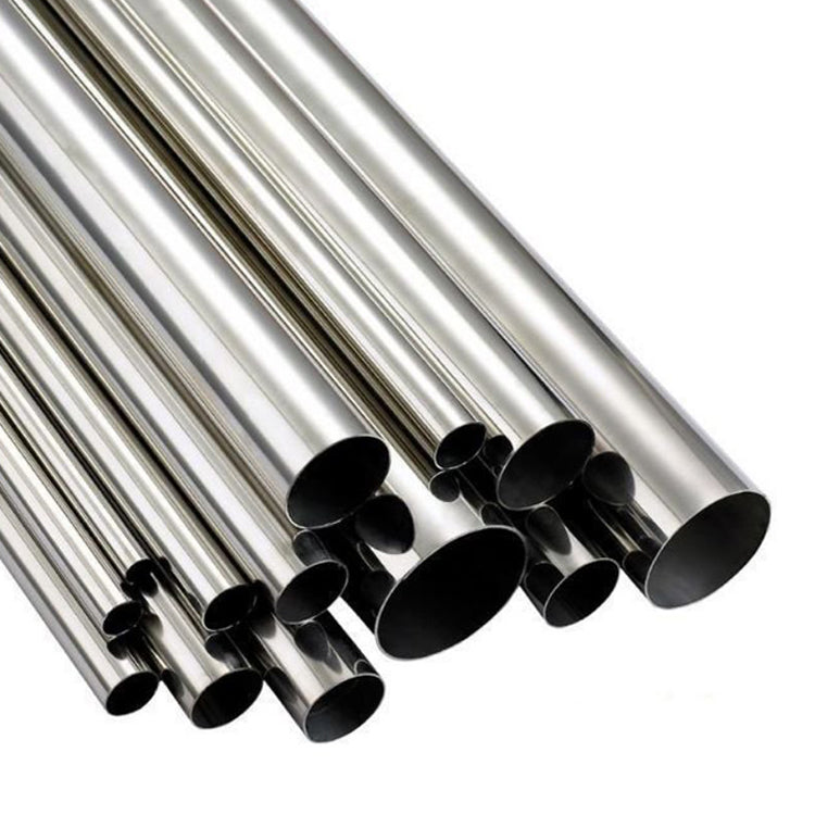 1.500" OD x 16ga (0.065") Round Tube - Polished OD - 304 Stainless - 2 Foot Length