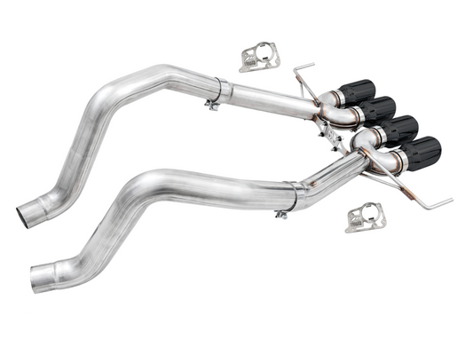 AWE Tuning Track Edition Axle-back Exhaust for C7 Corvette Z06 / ZR1 / Grand Sport Manual - Diamond Black Tips 3020-43081
