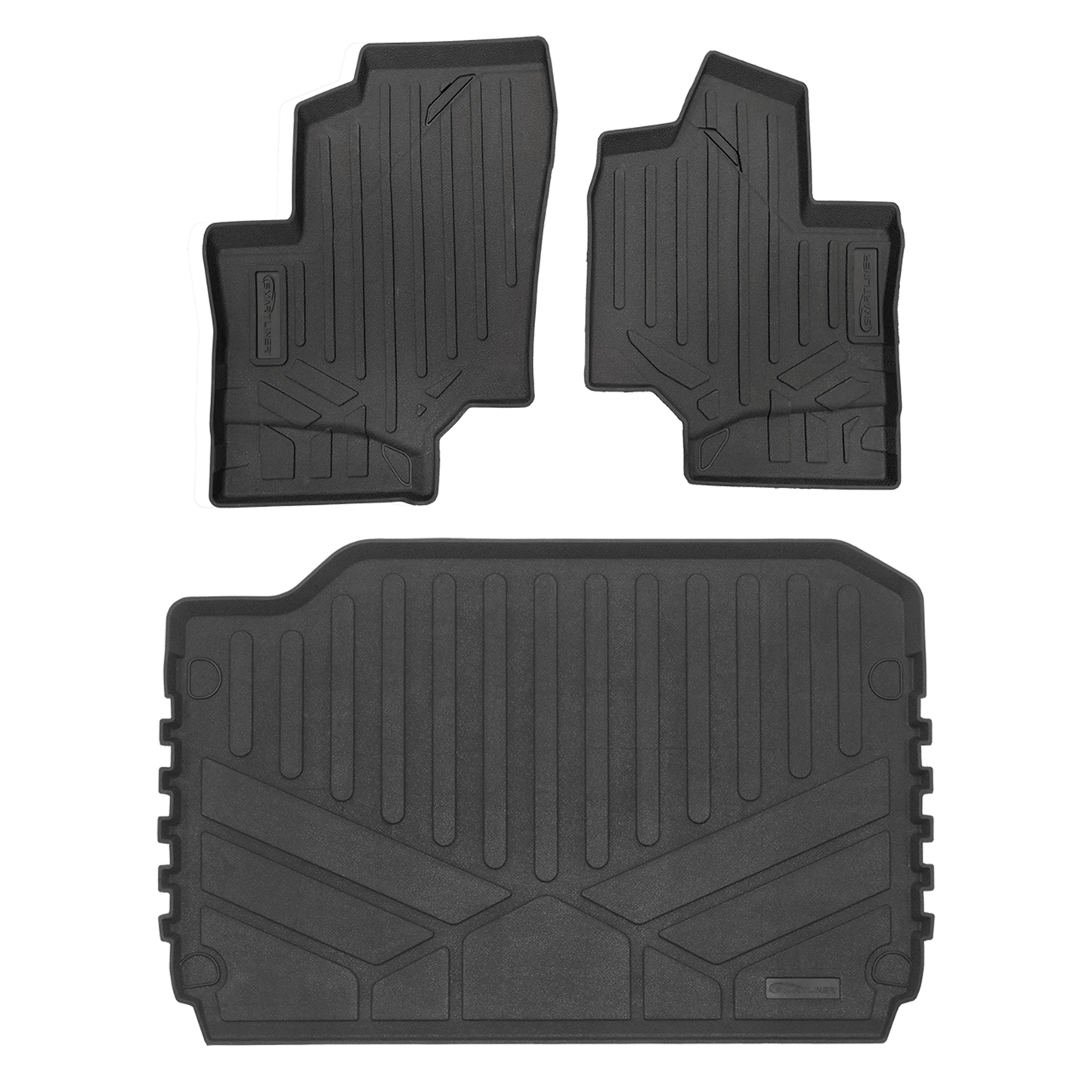 SMARTLINER Rugged Rubber Floor Liners For 2019-2026 Can-Am Commander (4 Seater)