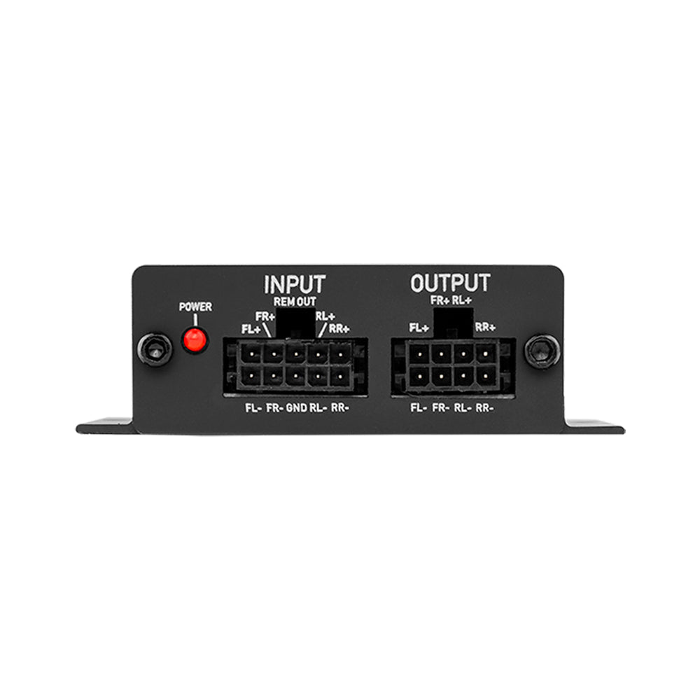 Hi/Lo Converter 4-Channel with Speaker Emulator (Remote out)