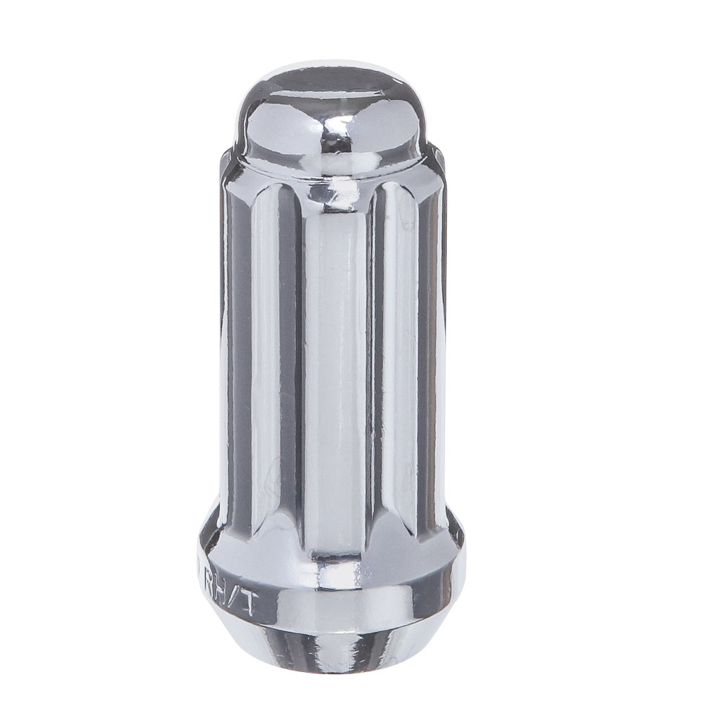 14x1.5 Bulge Acorn Truck Spline Lug Nut 1.9" Chrome - 87357 - West Coast Wheel Accessories W1014ST