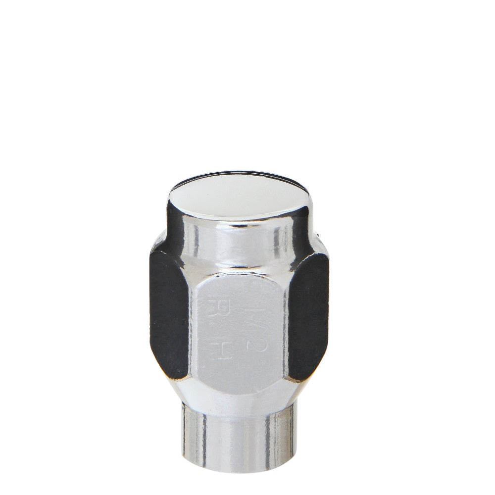 12x1.5 Acorn ET Lug Nut 13/16" Hex 1.5" 0.25" Shank Chrome - West Coast Wheel Accessories W1015