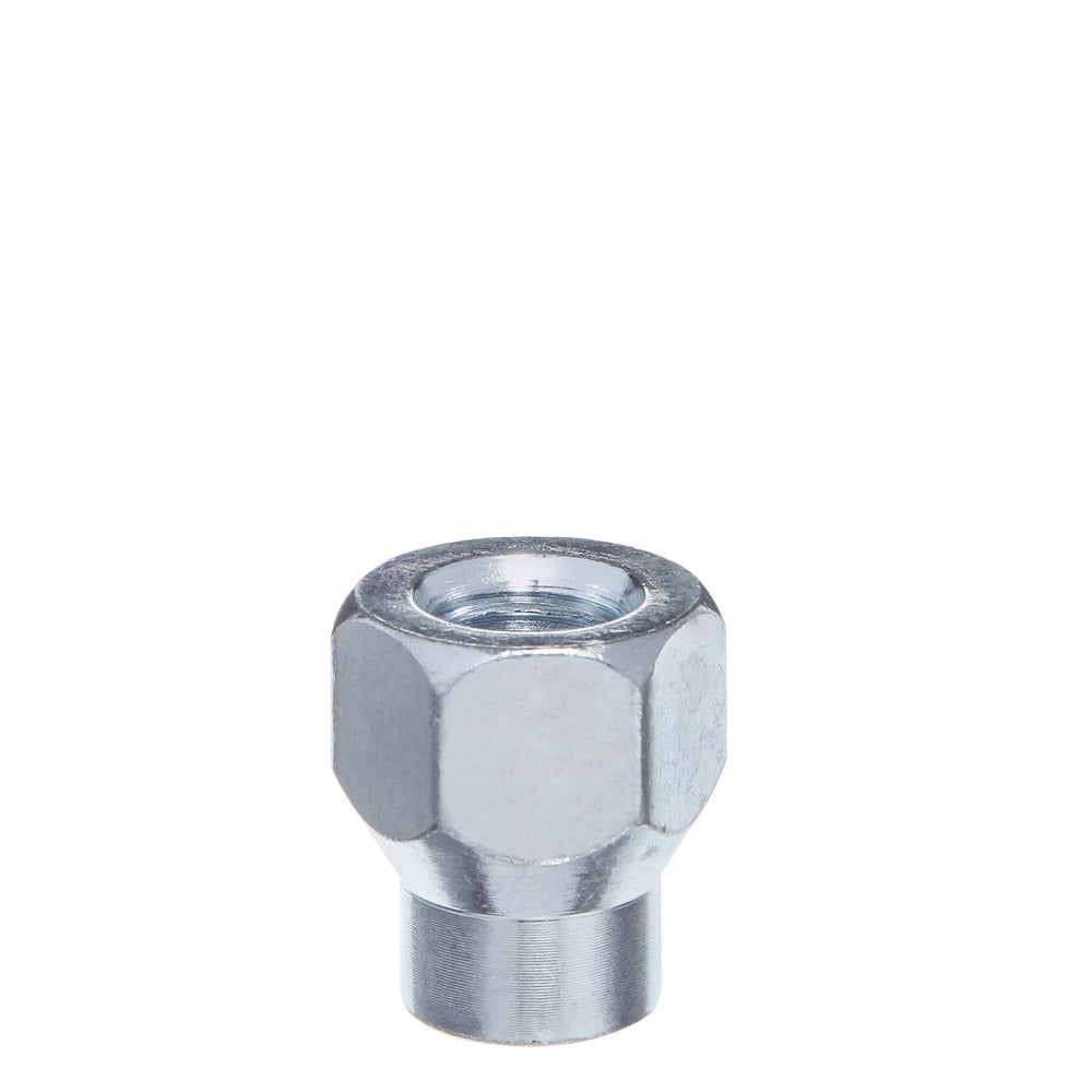 12x1.5 Open Acorn ET Lug Nut 13/16" Hex 1.00" 0.25" Shank Zinc - West Coast Wheel Accessories W1015O