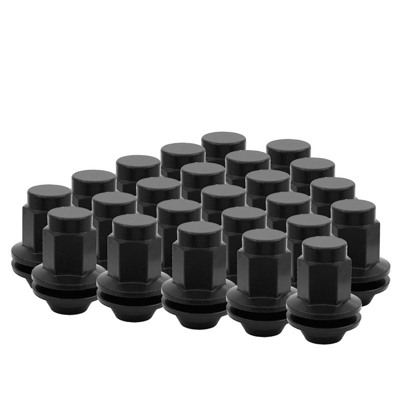14x1.5 OE Style Mag Lug Nut 7/8" Hex 1.75" 5 Lug Install Kit Black 80399 - West Coast Wheel Accessories W556014DMB