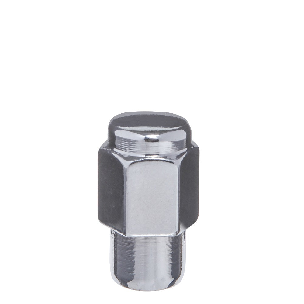 1/2" Mag Lug Nut 13/16" Hex 1.5" 0.55" Shank Chrome - West Coast Wheel Accessories W851142