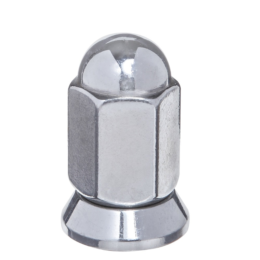 14x2.0 Dually Mag Lug Nut 1" Hex 2.2" Chrome - West Coast Wheel Accessories W89111HP