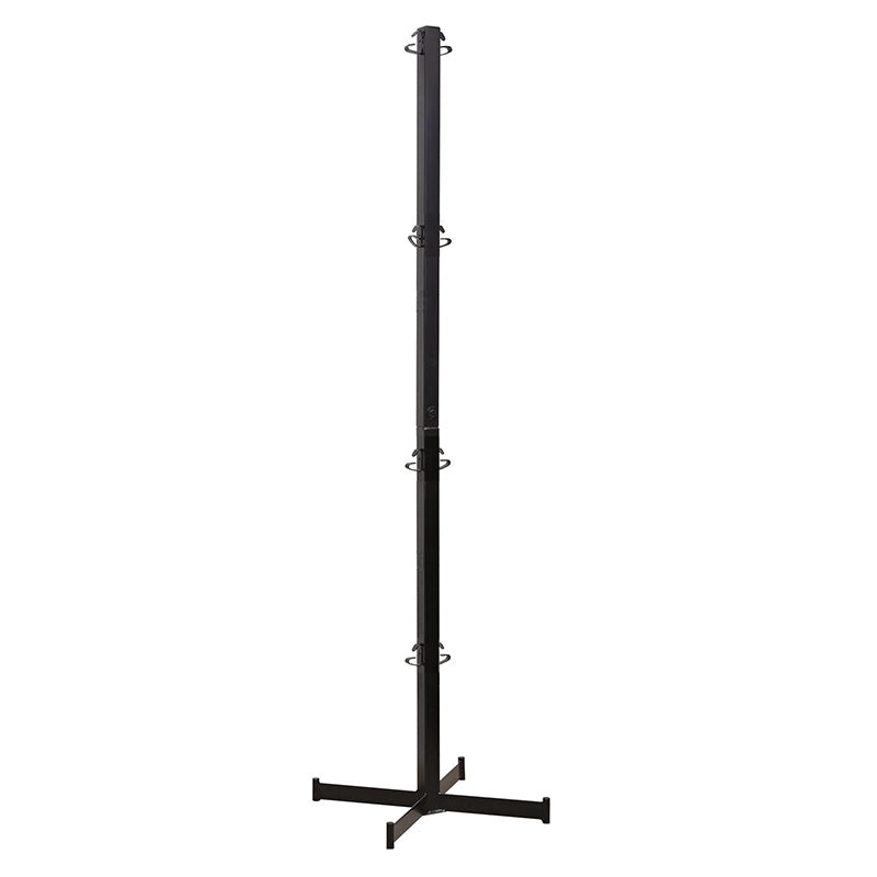 Black Column Wheel Rack For UTV ATV and Vehicle Rims with Hardware - West Coast Wheel Accessories W999914