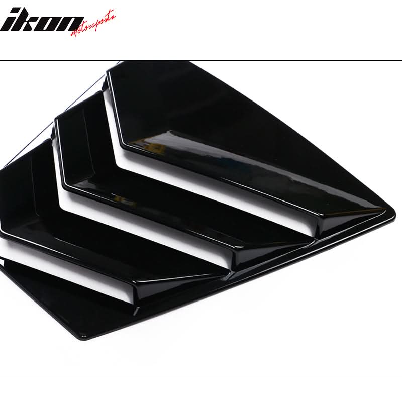 2020-2022 Toyota Corolla IKON Style Side Window Louver Visor Guard ABS