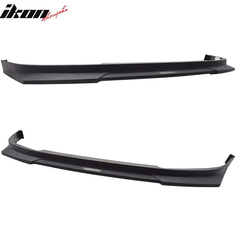 2006-2008 Honda Civic HC1 Matte Black Carbon Texture Front Bumper Lip