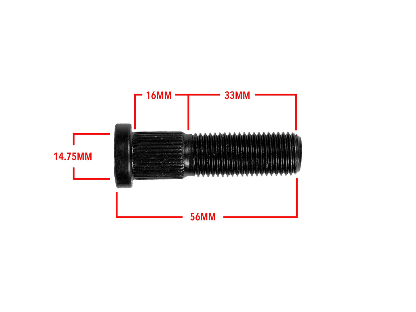 Wheel Stud Set - 56mm (Pack of 5 or 10)