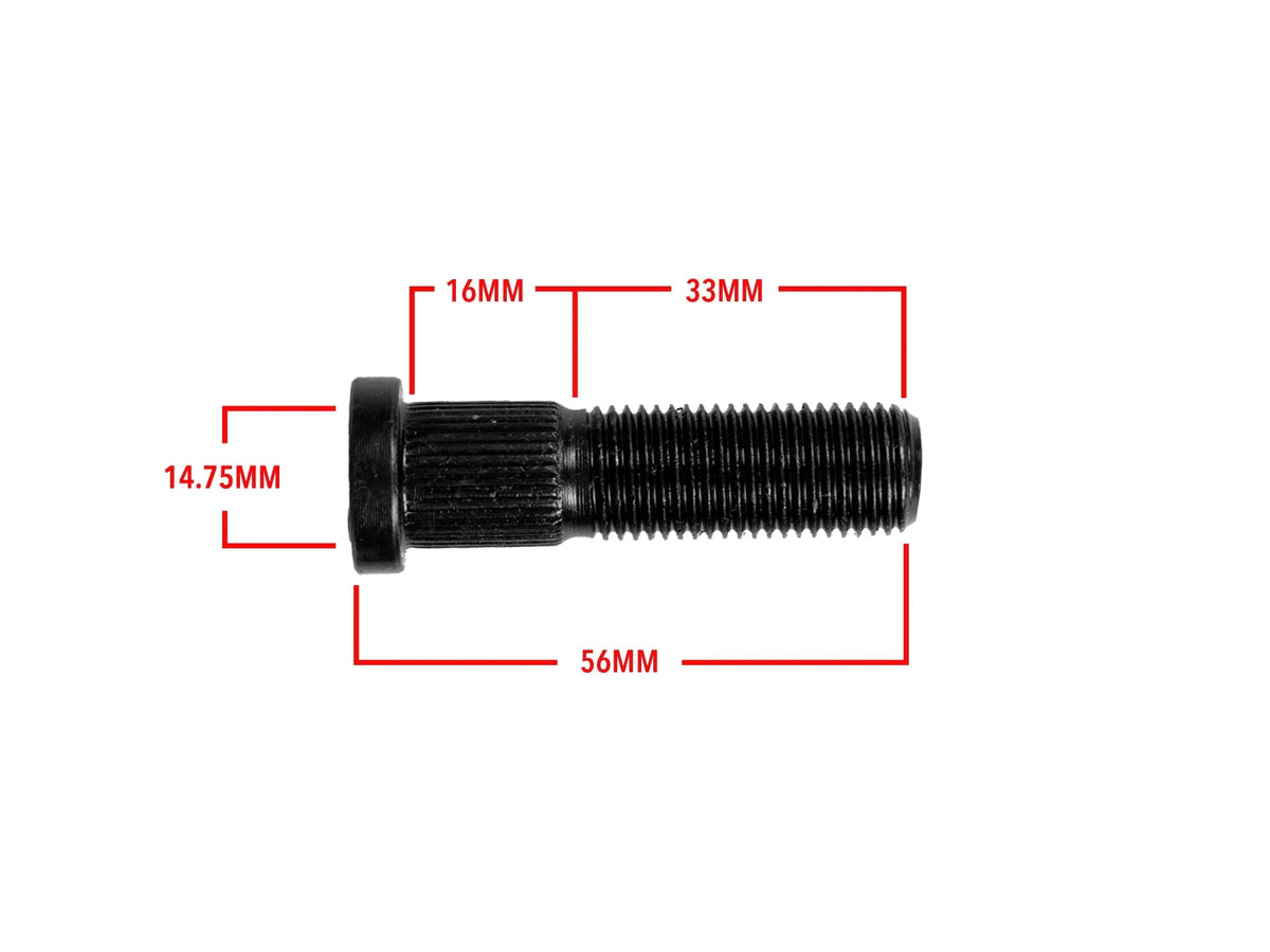Wheel Stud Set - 56mm (Pack of 5 or 10)